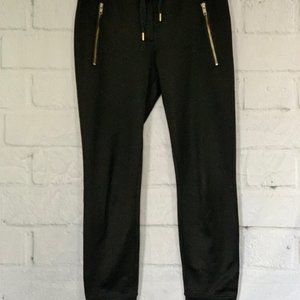 The Kooples joggers, Black with Ankle Zipper